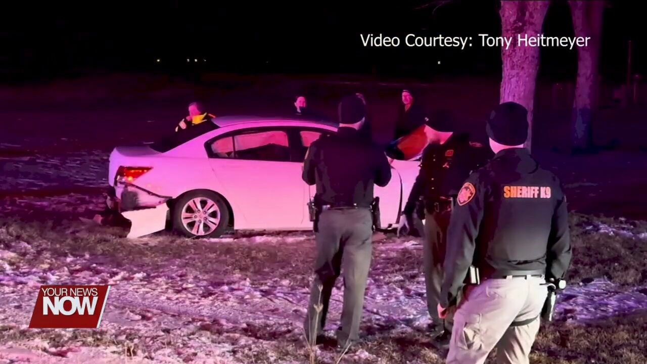 A Sidney woman was seriously injured in a single vehicle crash in Shelby Co. Saturday night